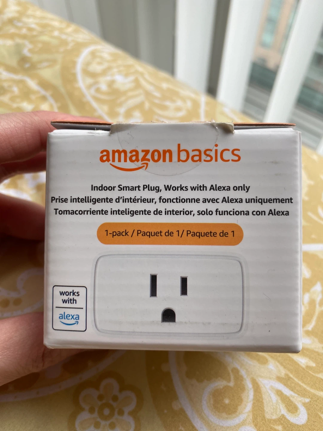 Amazon Basics Indoor Smart Plug - Works with Alexa