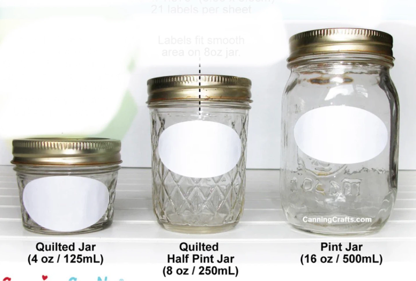 Glass Mason jars