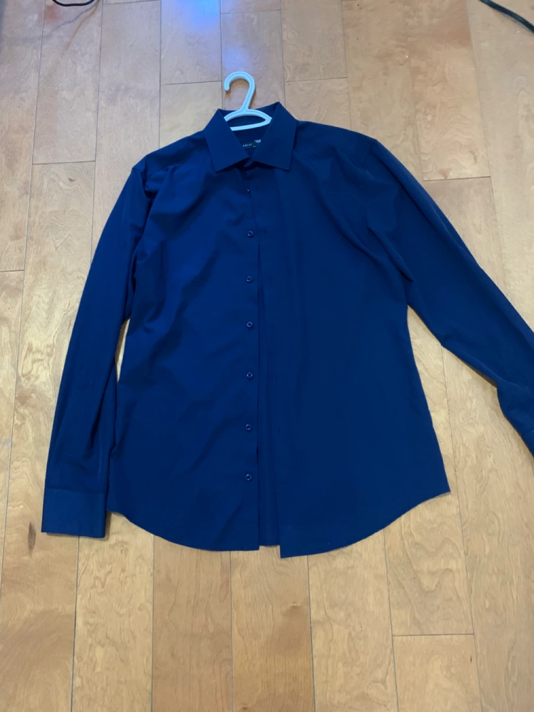 Navy Blue Dress Shirt