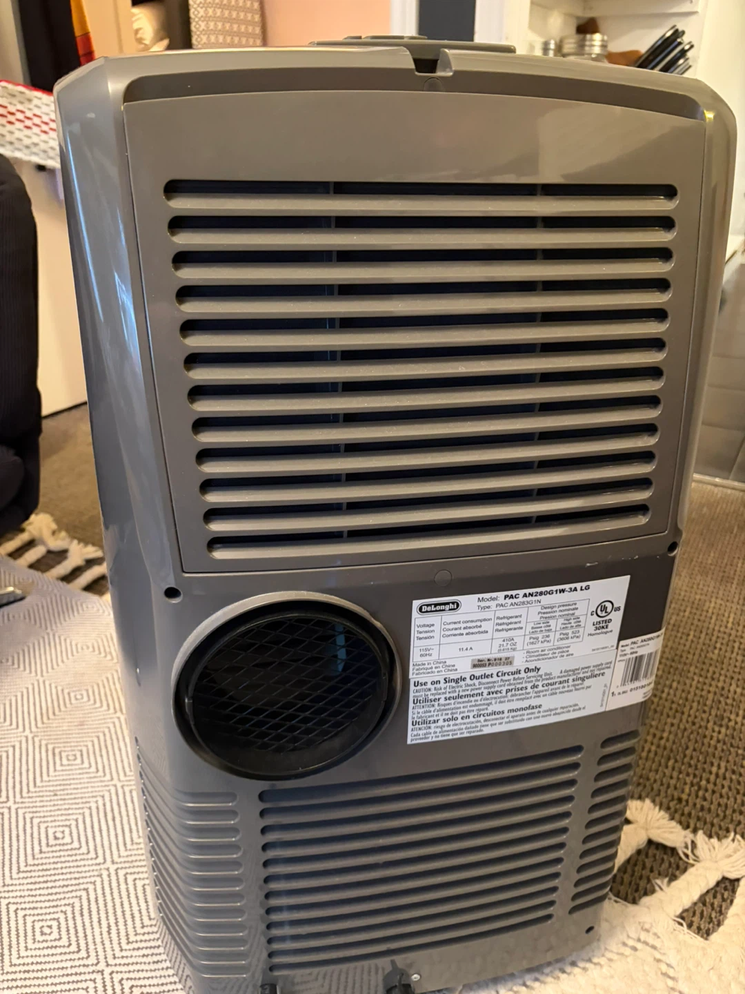 DeLonghi PAC AN200RW Portable Air Conditioner - photo 3