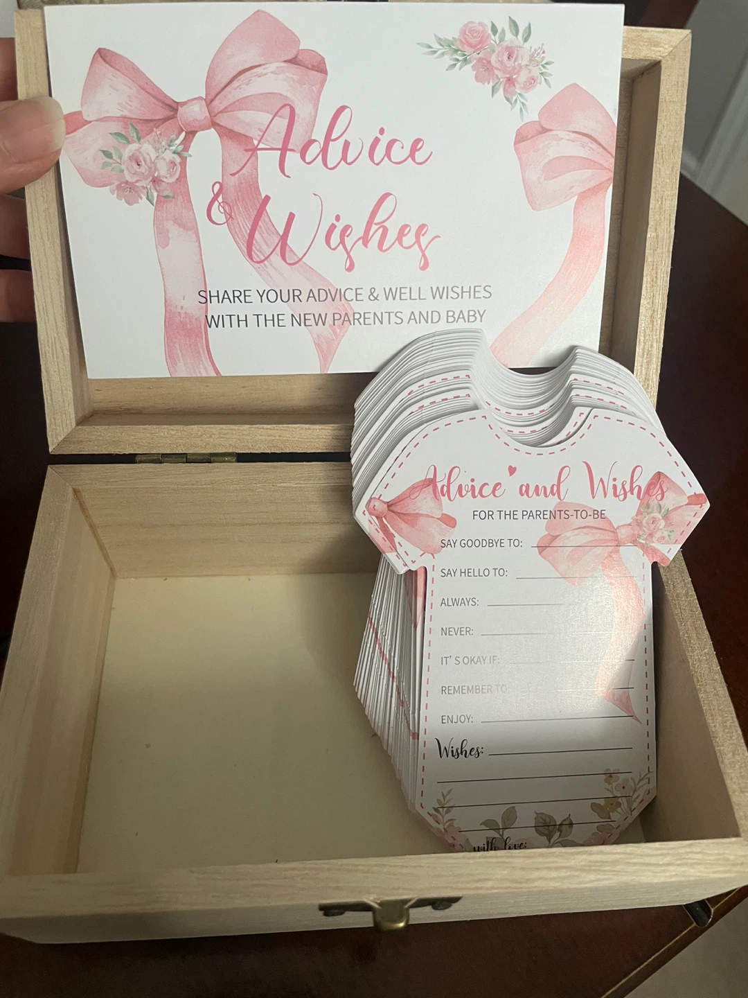 NEW! Baby Shower Predictions & Advice Box Set - photo 3