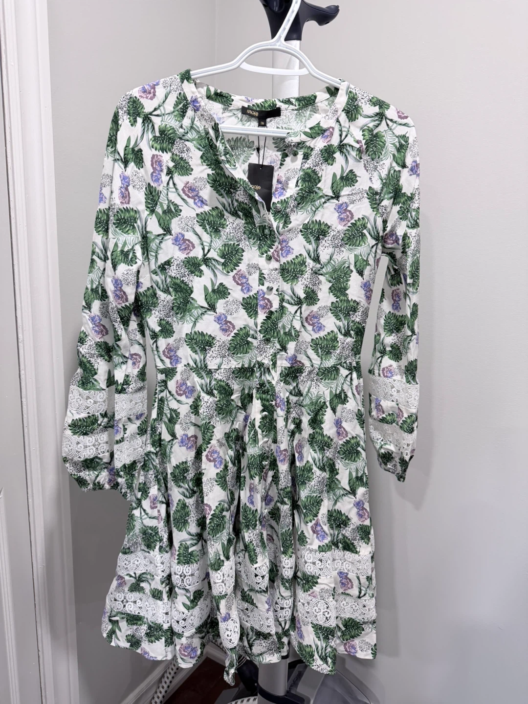 BRAND NEW Maje Floral Print Dress - photo 2
