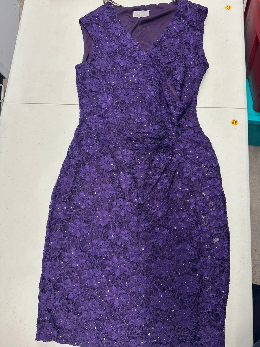 *Like new* Laura Purple Lace Dress