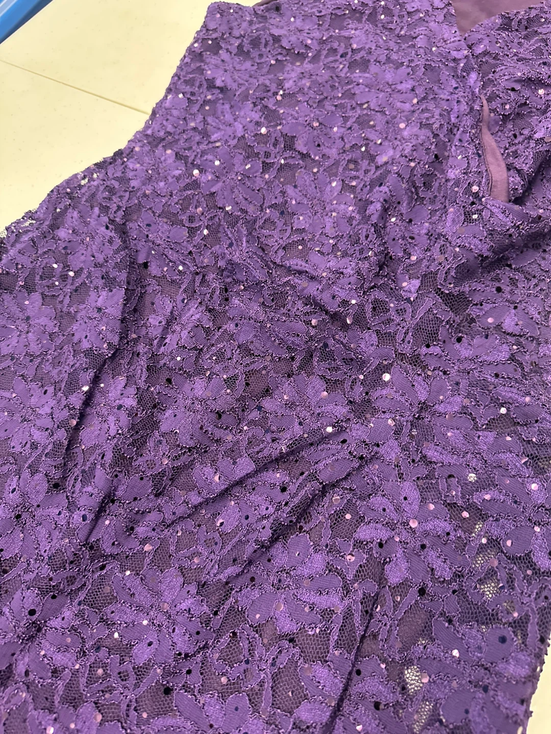 *Like new* Laura Purple Lace Dress - photo 3