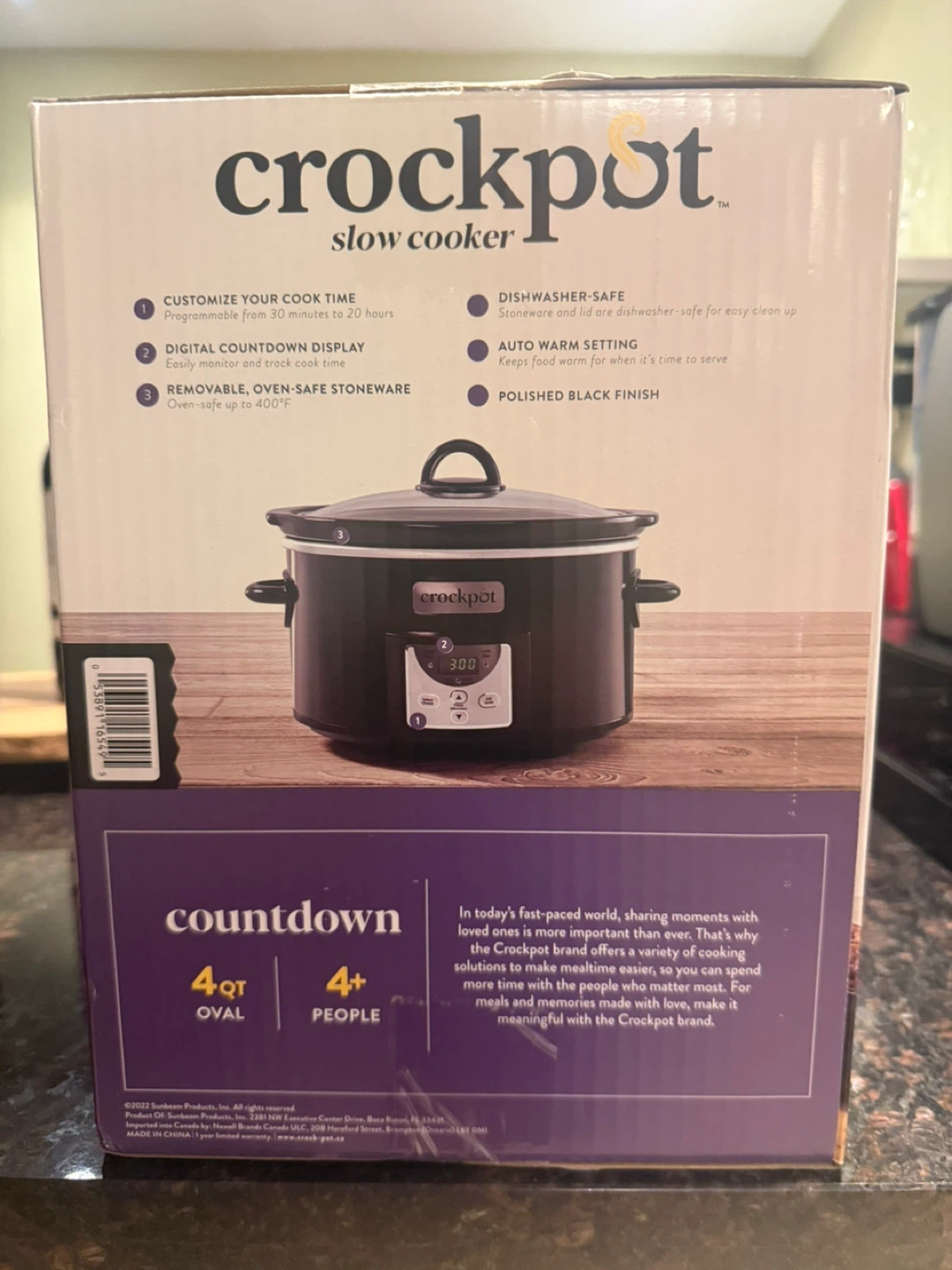 Crock-Pot 3.8L Oval Slow Cooker - photo 2