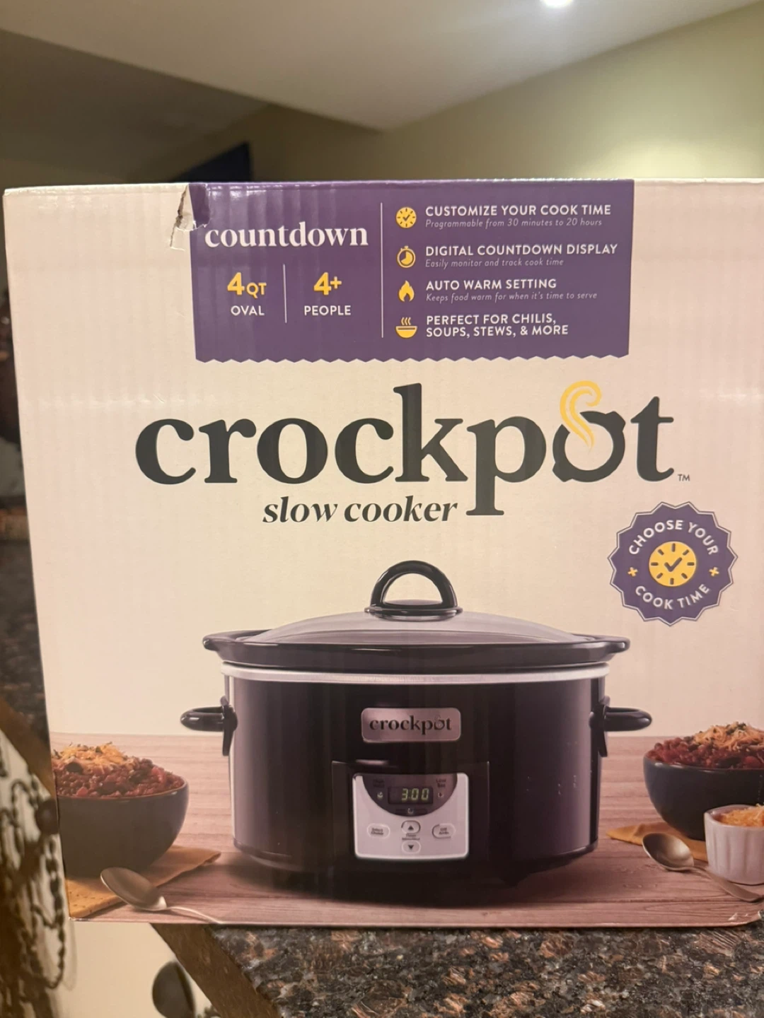 Crock-Pot 3.8L Oval Slow Cooker