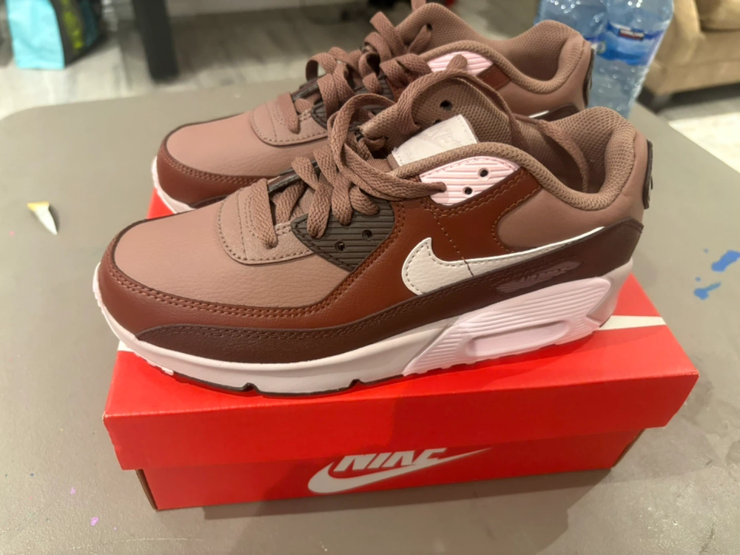 Nike Air Max 90 LTR (GS) Smokey Mauve/Platinum Violet Size 5Y - photo 3