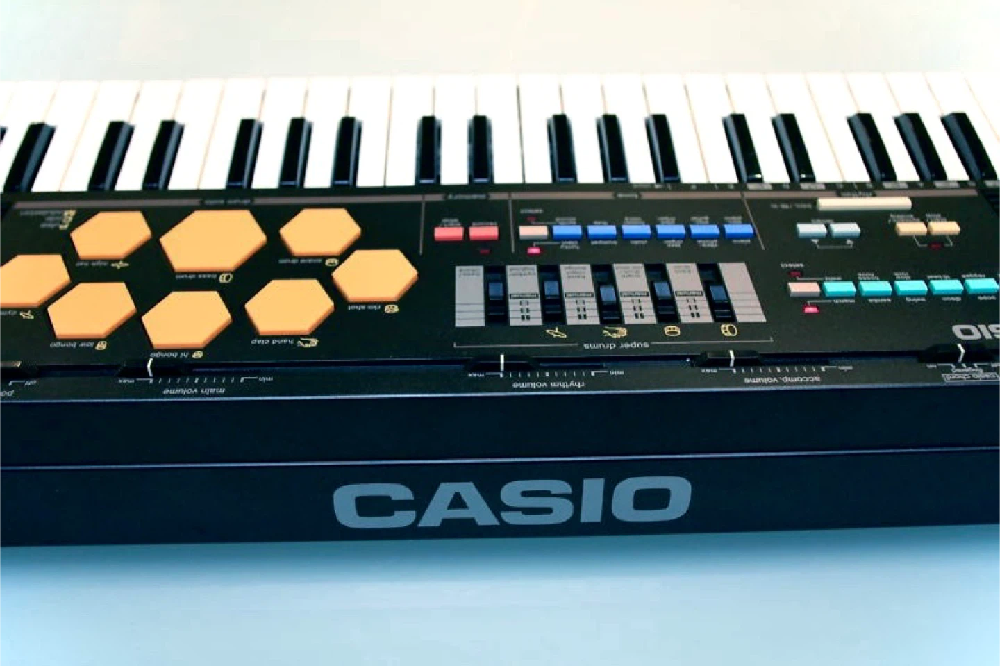 *LNIB* Vintage Casio MT-520 Synthesizer w Drum Machine and Stand - photo 3