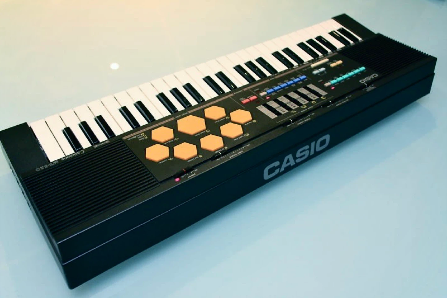 *LNIB* Vintage Casio MT-520 Synthesizer w Drum Machine and Stand - photo 4