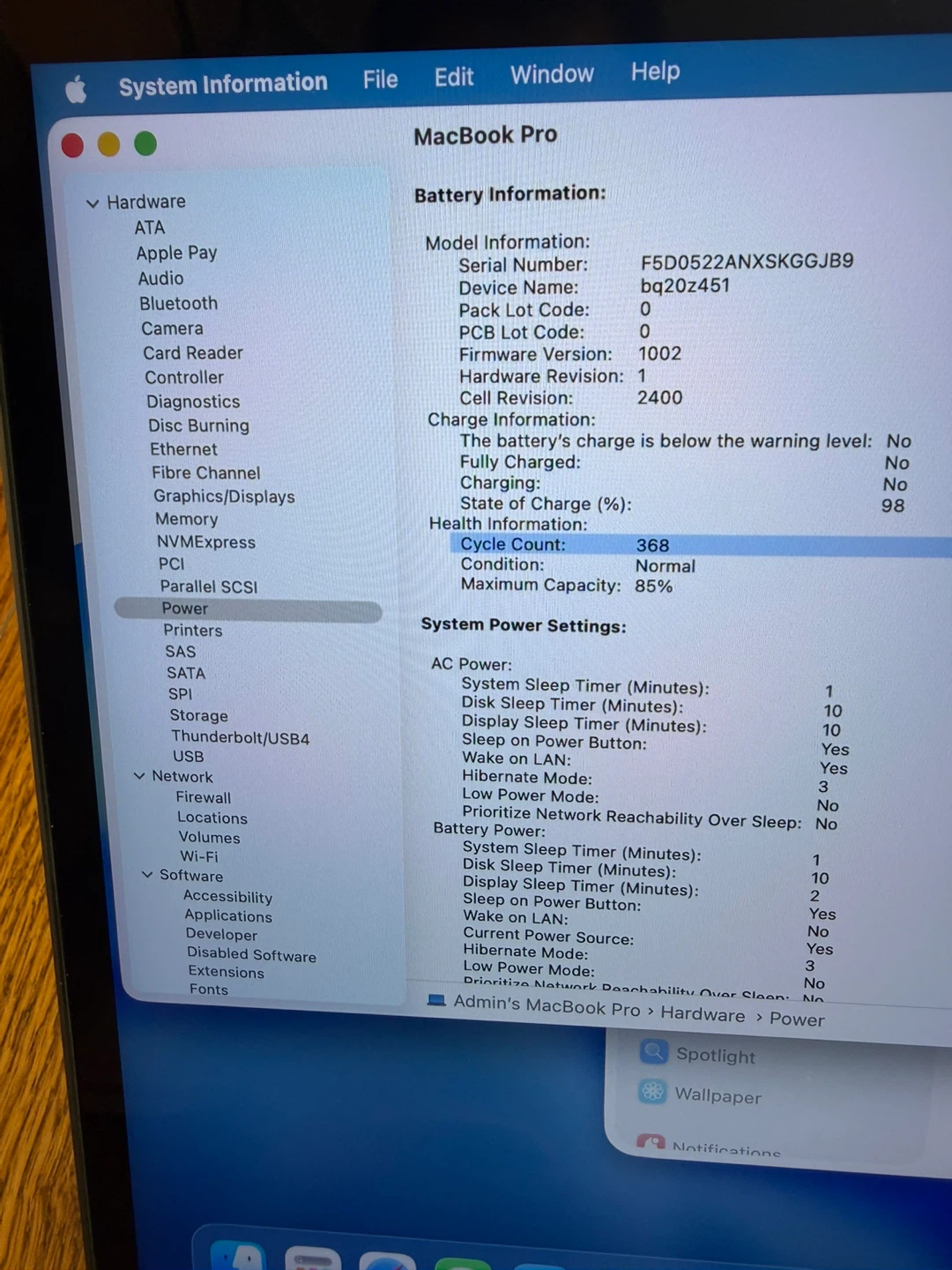Apple MacBook Pro 13-inch M1 2020 8GB RAM - photo 5