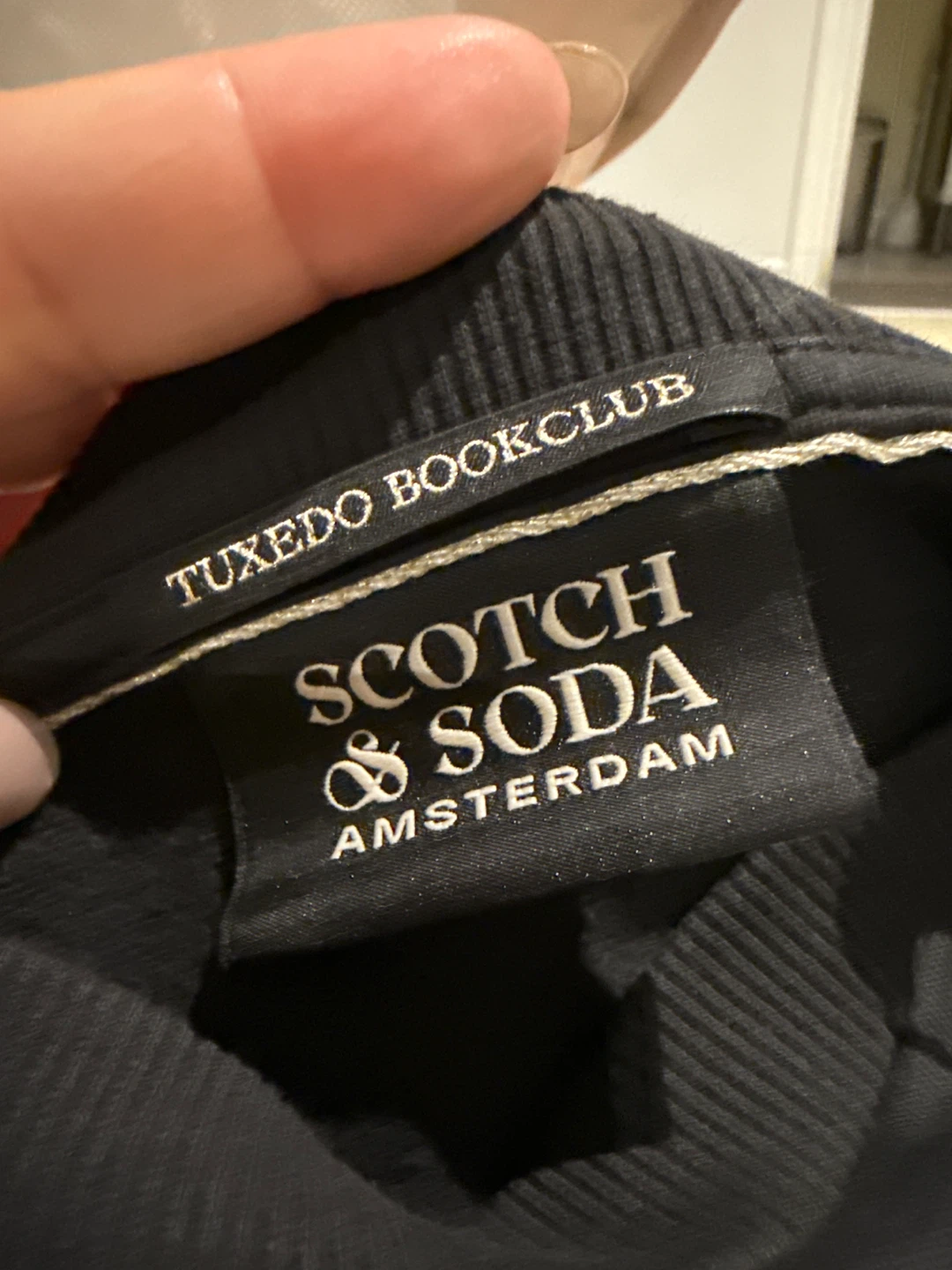 Scotch & Soda Amsterdam Black Crewneck Sweatshirt - photo 2