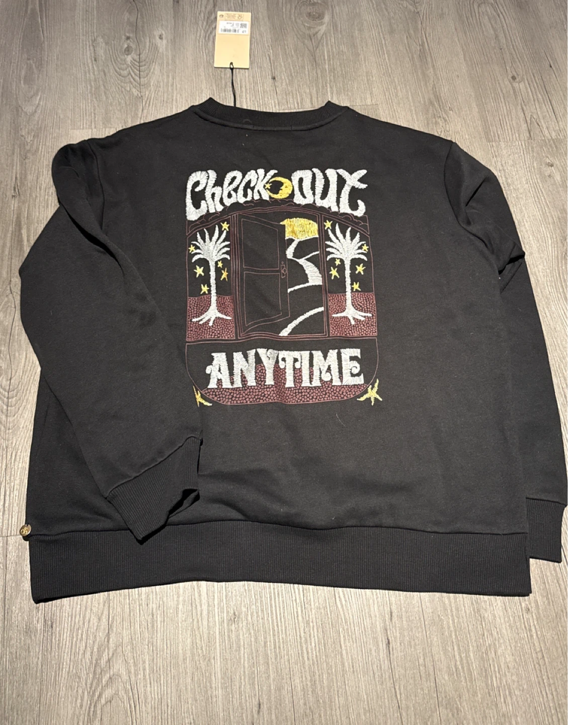 Scotch & Soda Amsterdam Black Crewneck Sweatshirt - photo 3