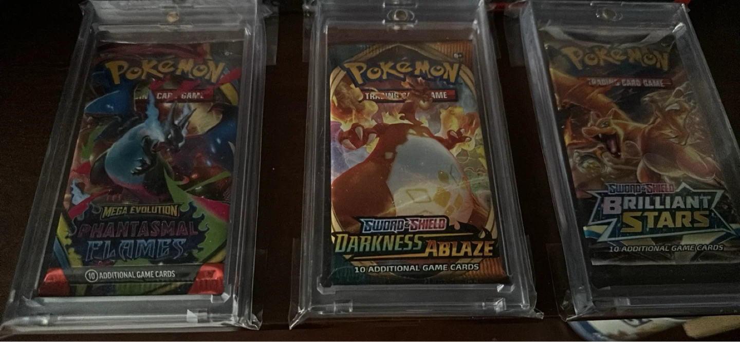 TCG Booster Pack Acrylic Protective Case