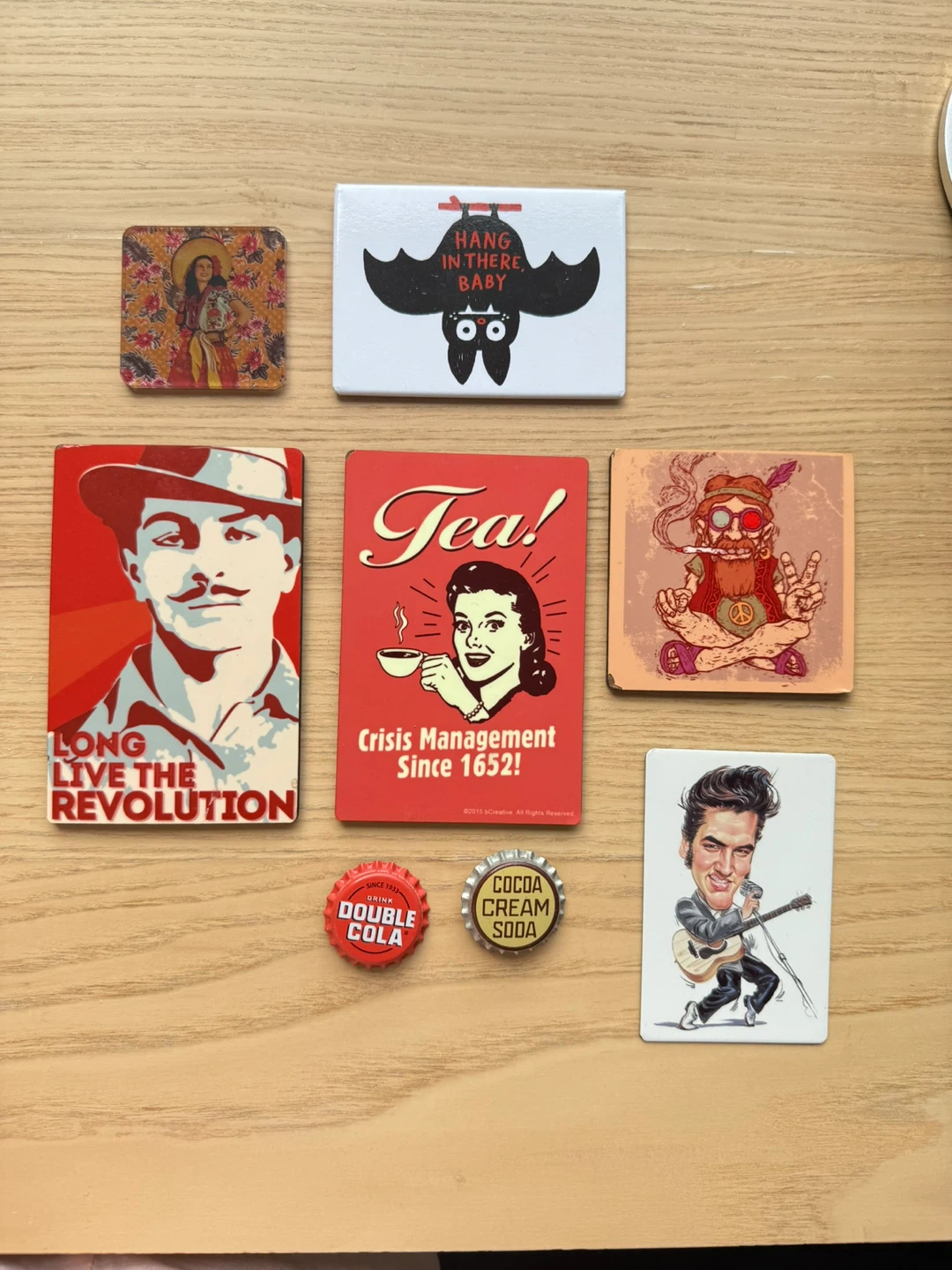 Assorted Novelty Magnets Set