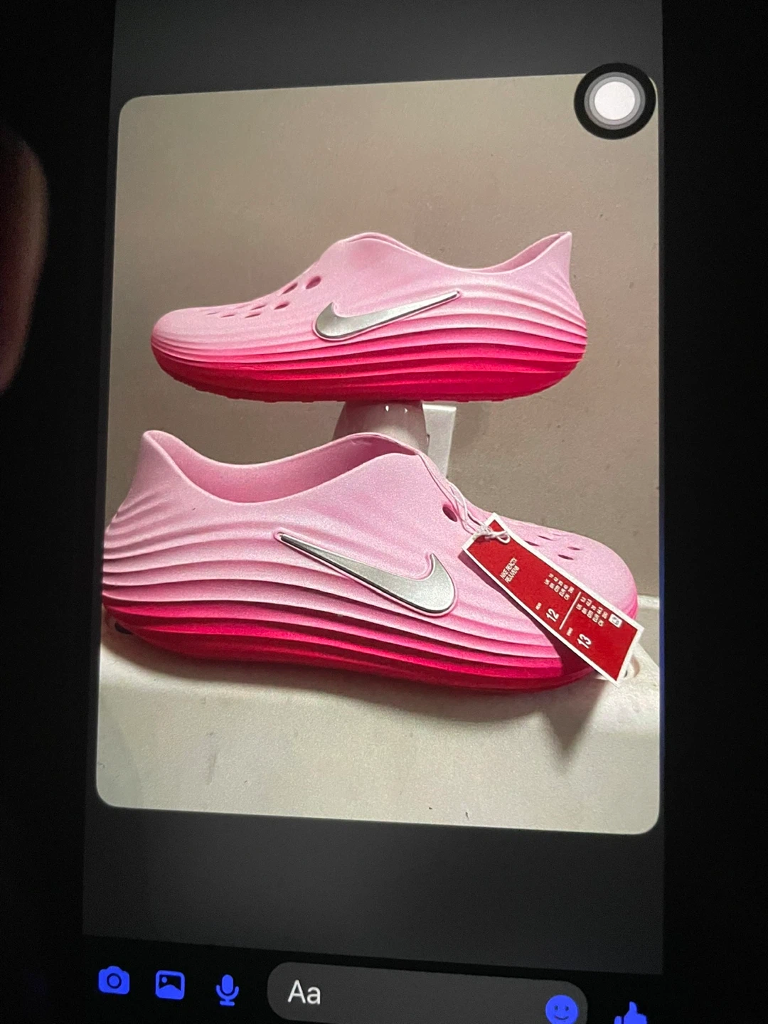 Nike Water Shoes - Pink Ombre