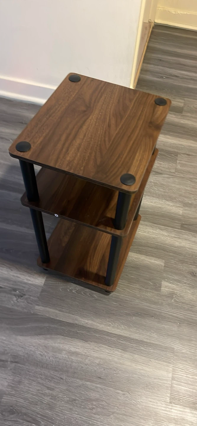3-Tier Wood Media Stand / Shelf