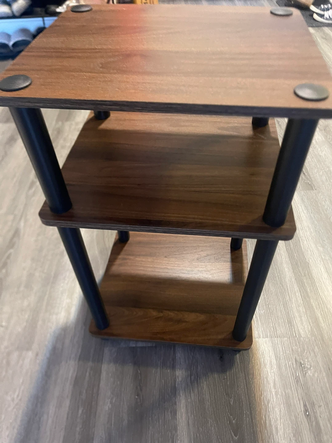 3-Tier Wood Media Stand / Shelf - photo 2