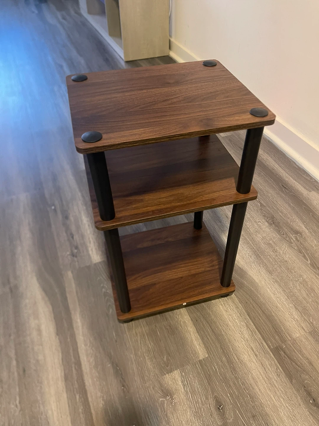 3-Tier Wood Media Stand / Shelf - photo 3