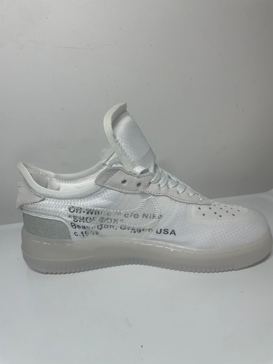 Nike Air Force 1 Off-White "The Ten" Sneakers - photo 3