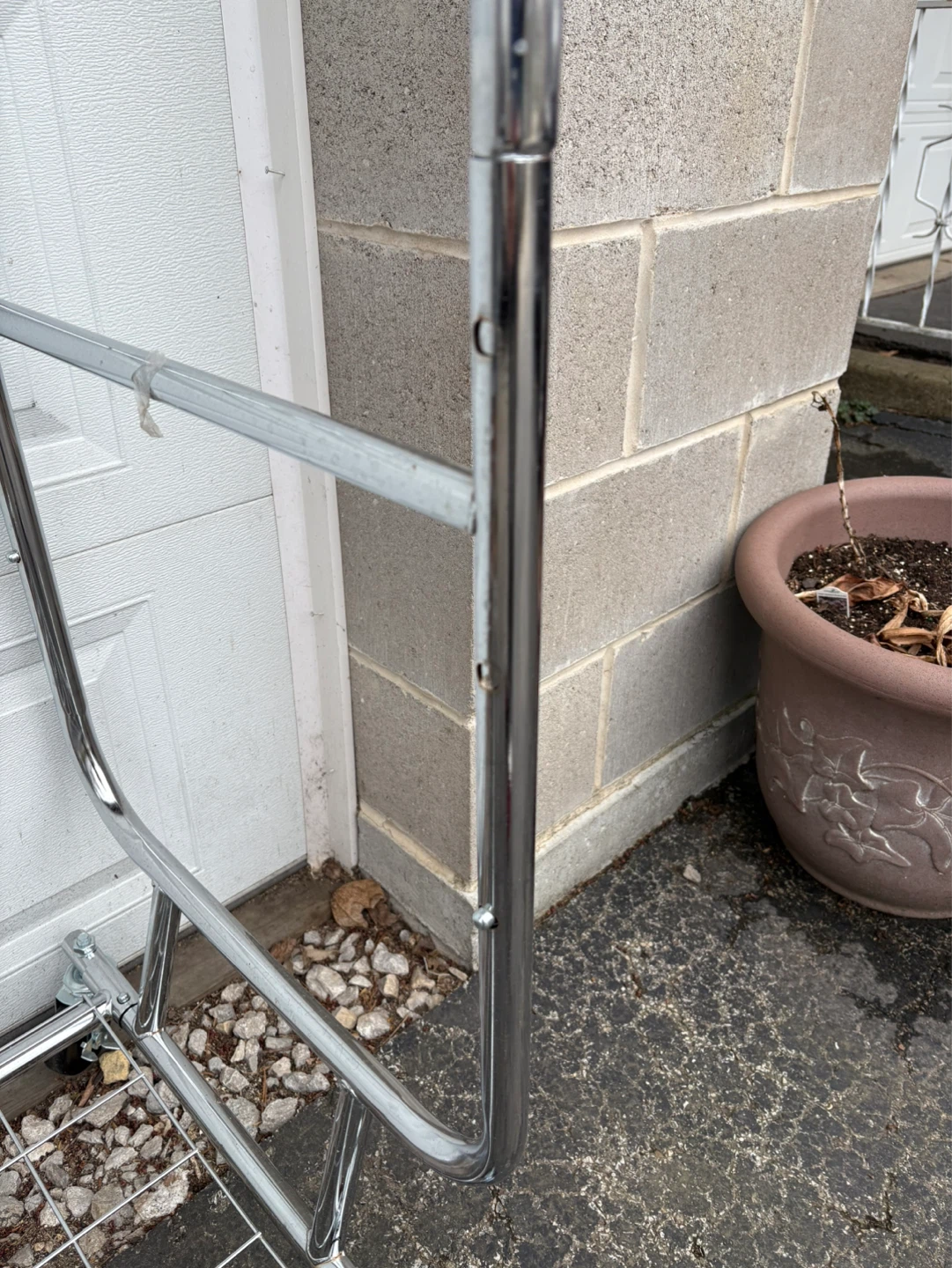 Rolling Garment Rack Clothes Hanger - photo 3
