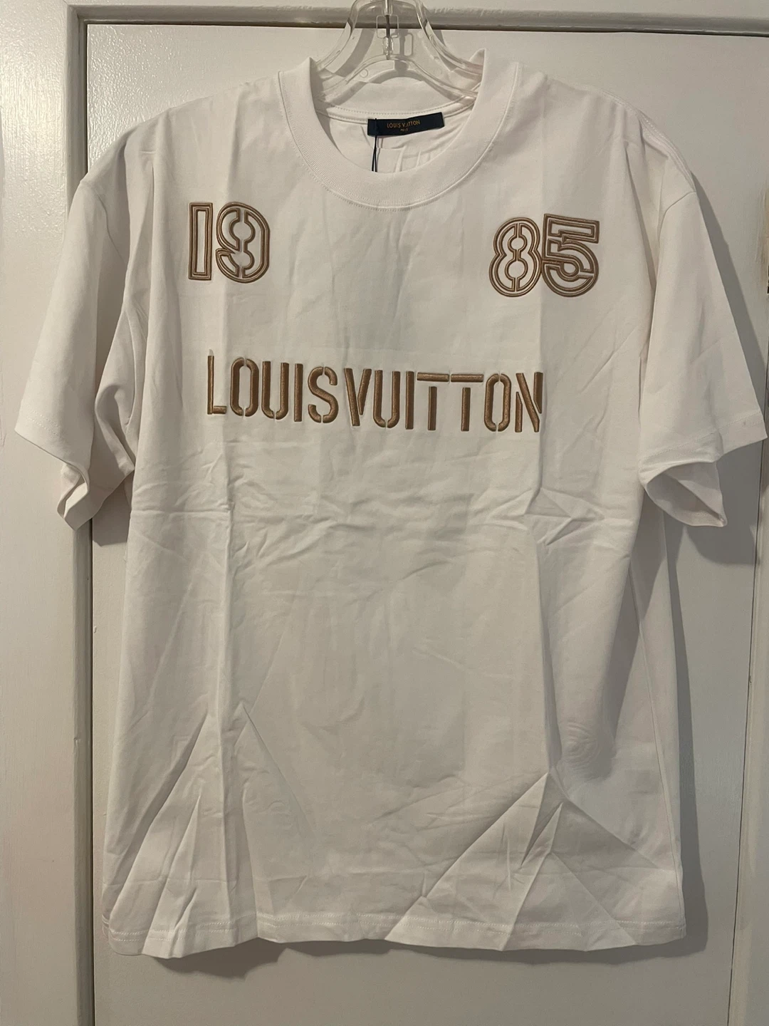 Louis Vuitton White '1985' Graphic T-Shirt