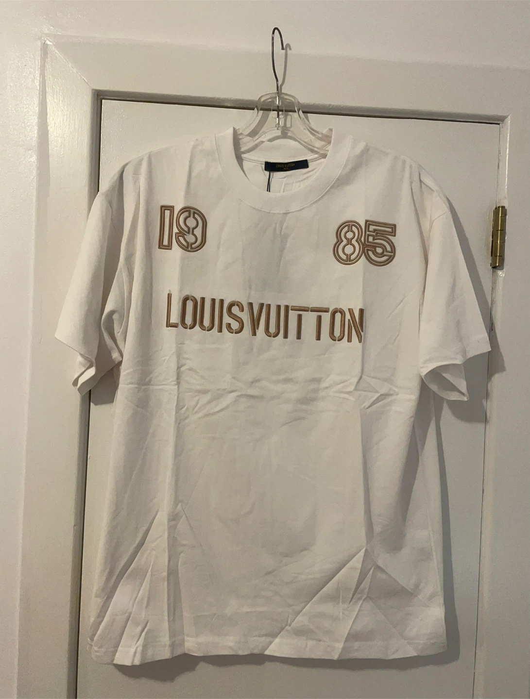 Louis Vuitton White '1985' Graphic T-Shirt - photo 2
