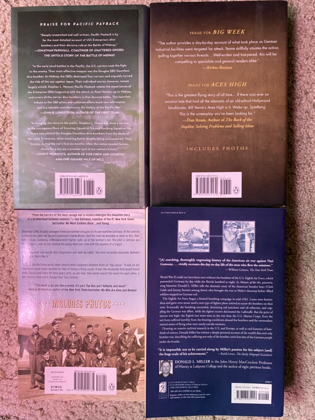 Lot of 4 WWII Aviation History Books - photo 2