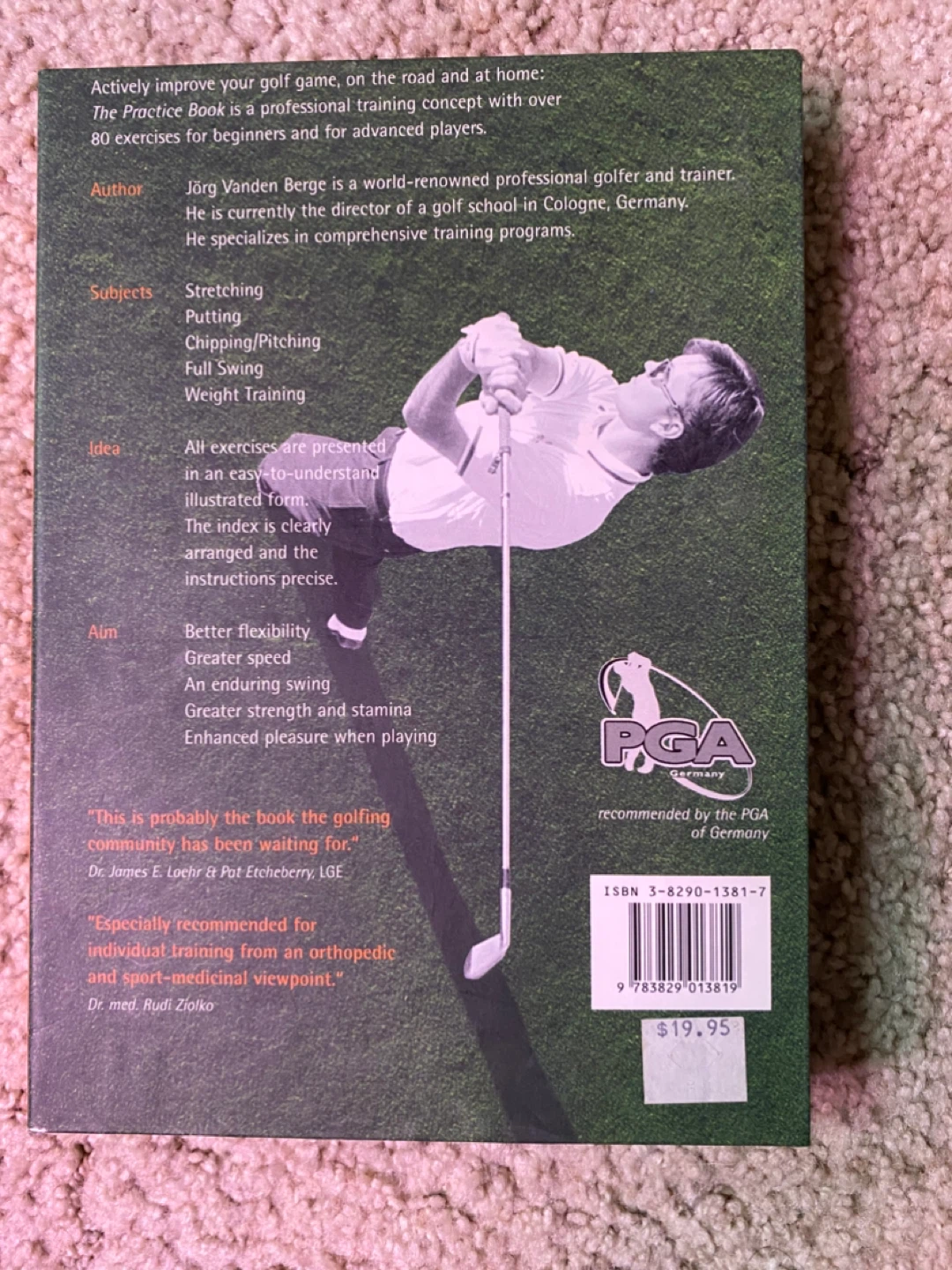The Practice Book Golf Training Book - photo 2