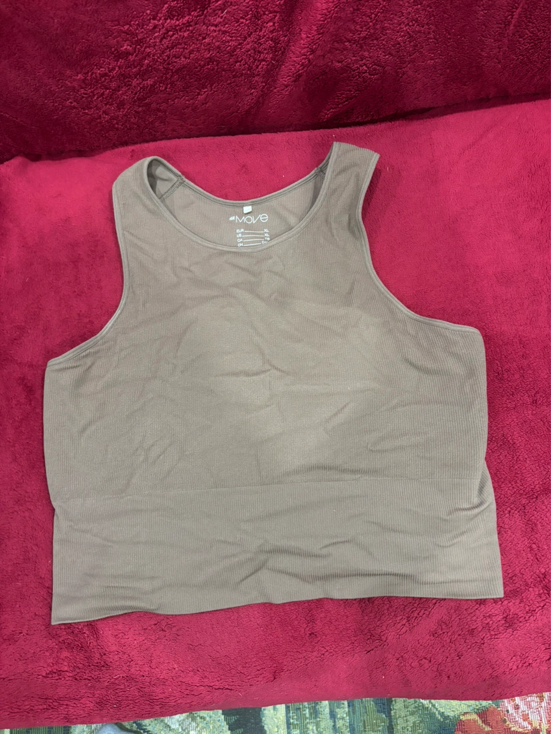 Move Active Tank Top - Taupe - XL