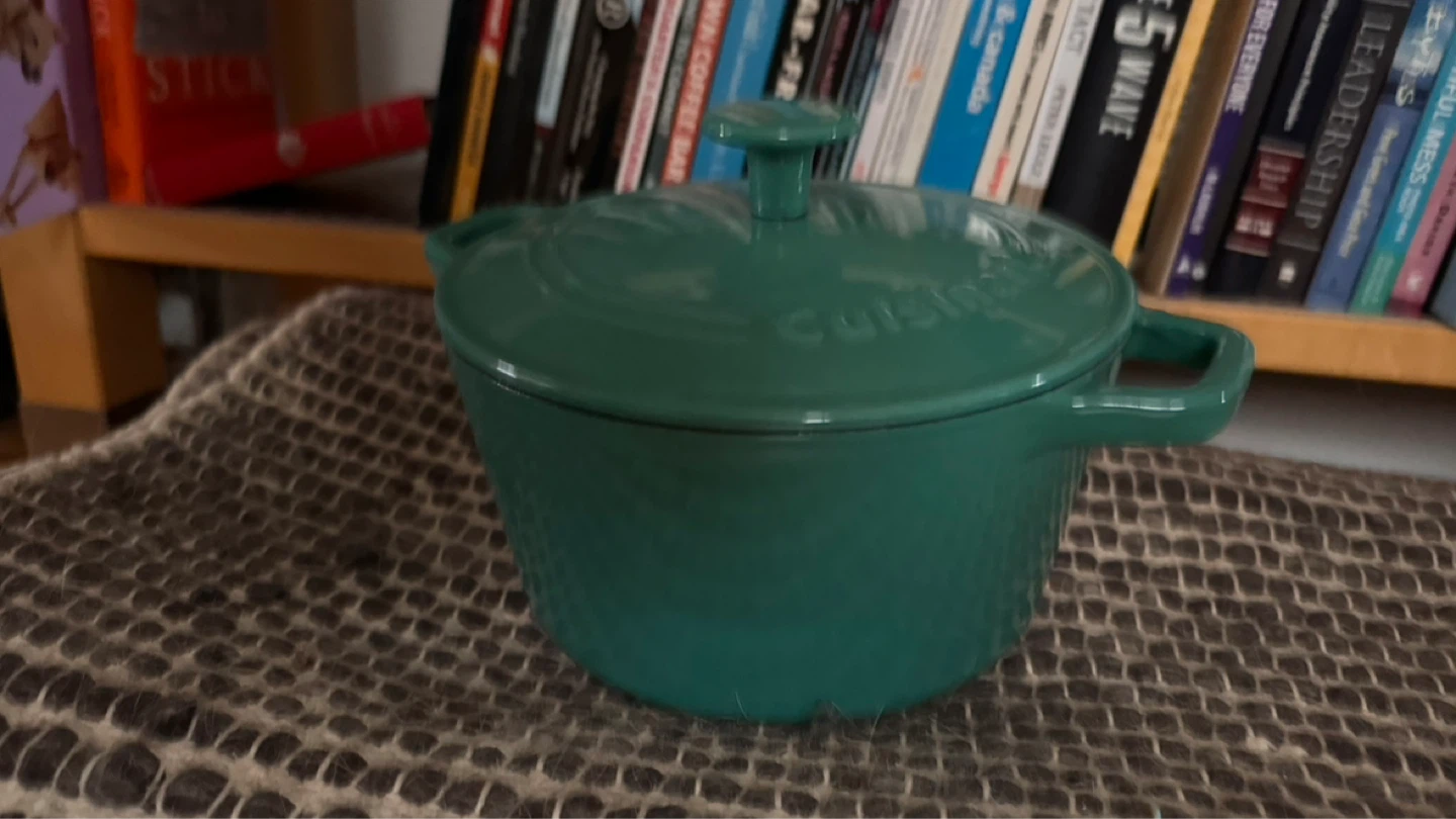 Cuisinart Cast Iron Dutch Oven - Teal