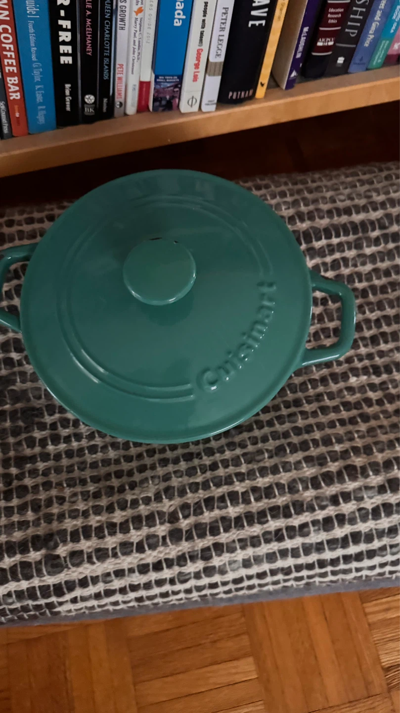 Cuisinart Cast Iron Dutch Oven - Teal - photo 2