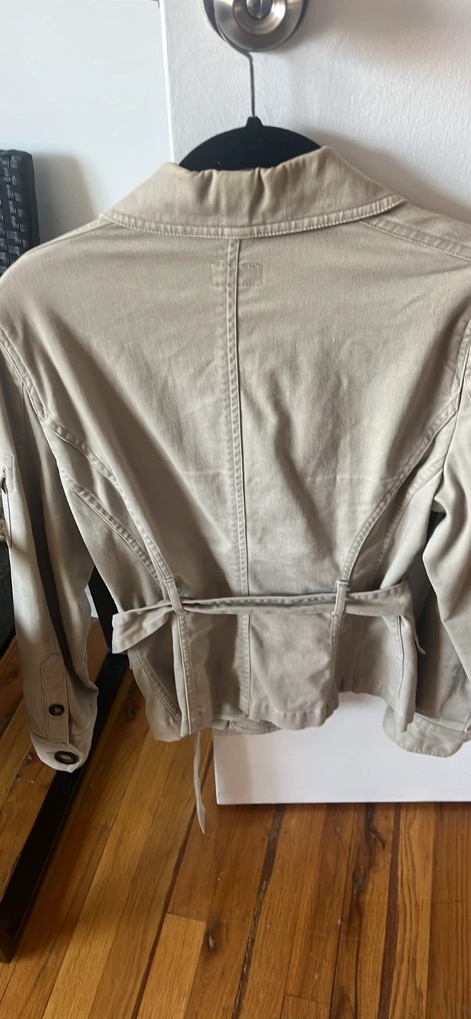 Mossimo Supply Co. Tan Utility Jacket with Belt - photo 2