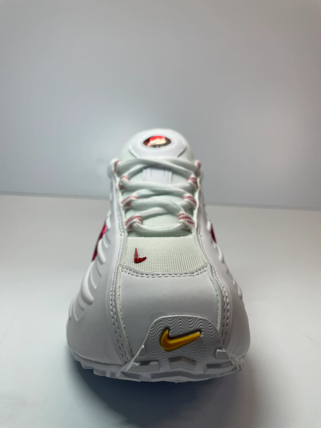 Nike air max White Red Men's Running Shoes - photo 2