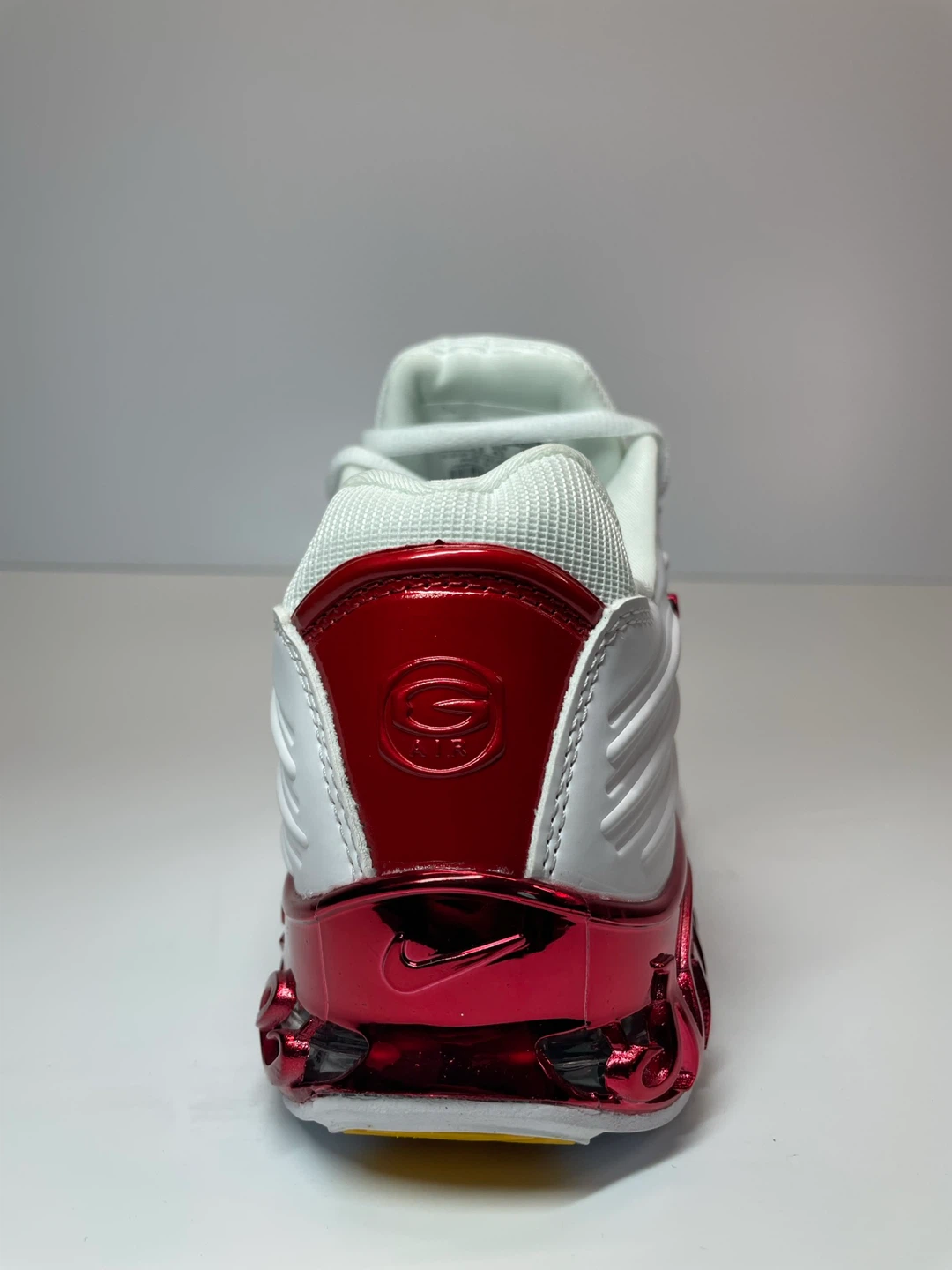 Nike air max White Red Men's Running Shoes - photo 3