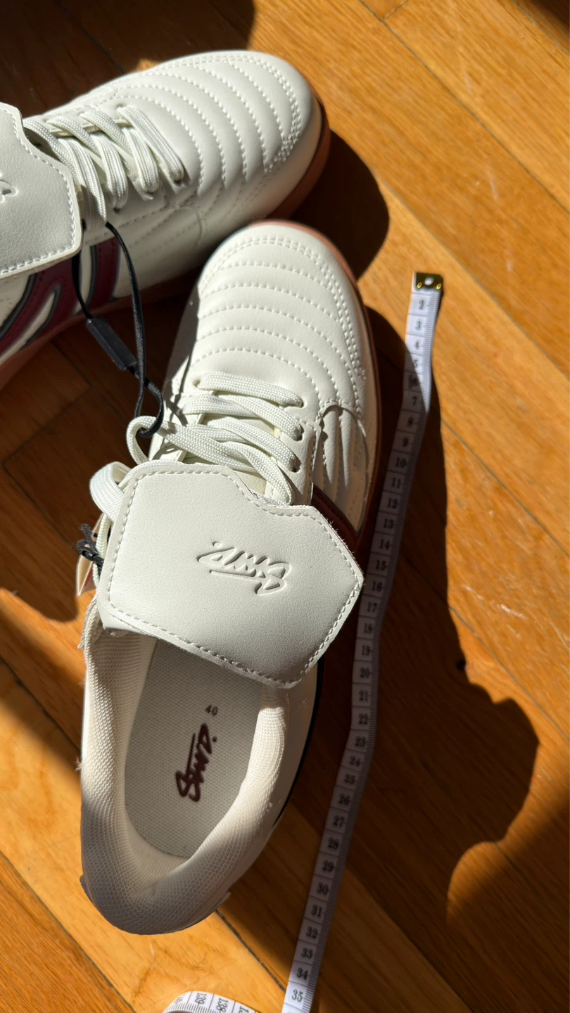 Stylo White & Maroon Soccer Cleats - Size 40 - photo 4