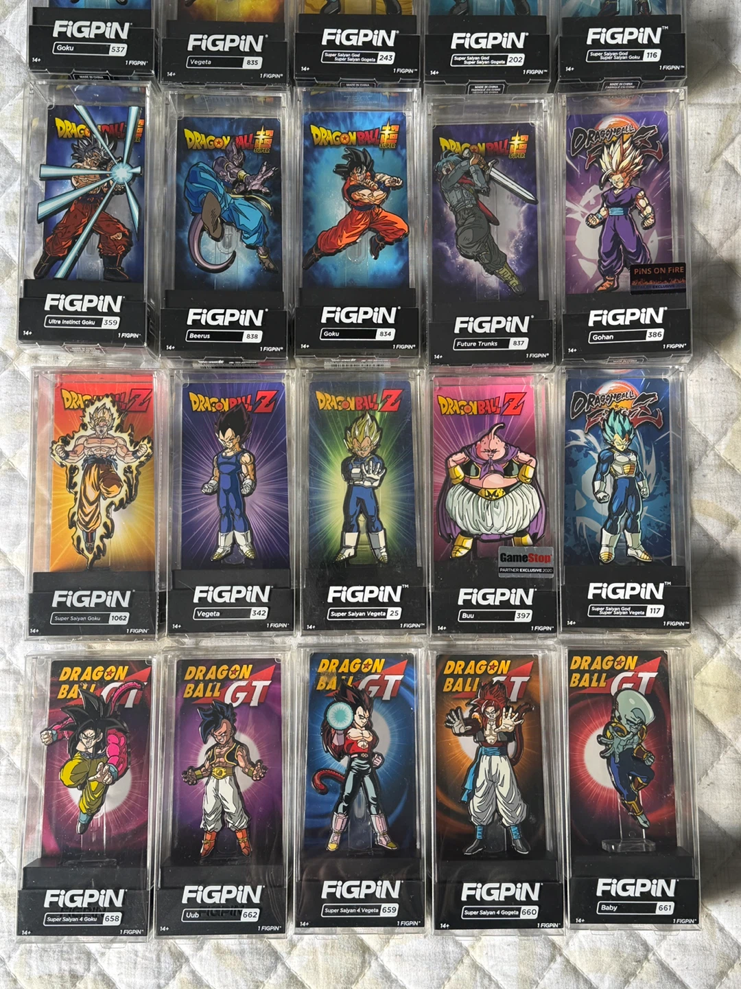 HUGE Dragon Ball FiGPiN Collection - Exclusive & Retired Hits