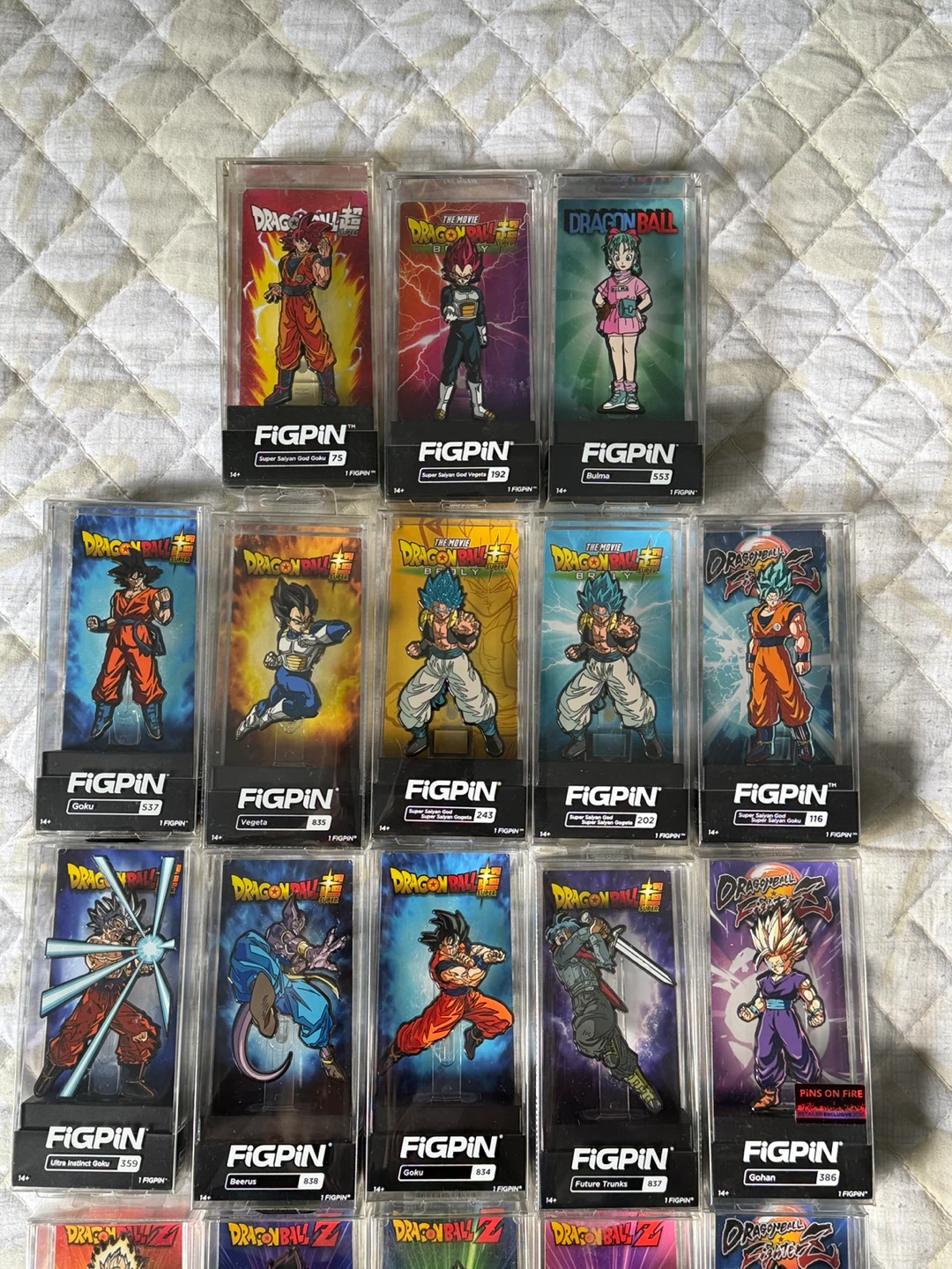 HUGE Dragon Ball FiGPiN Collection - Exclusive & Retired Hits - photo 2