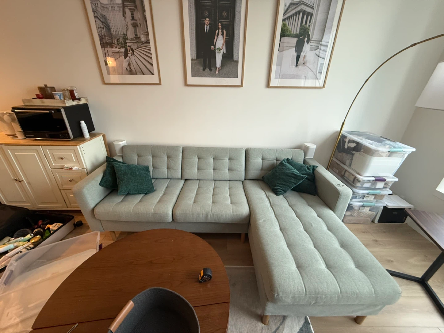 IKEA MORABO Sectional Sofa with Chaise Lounge - photo 2