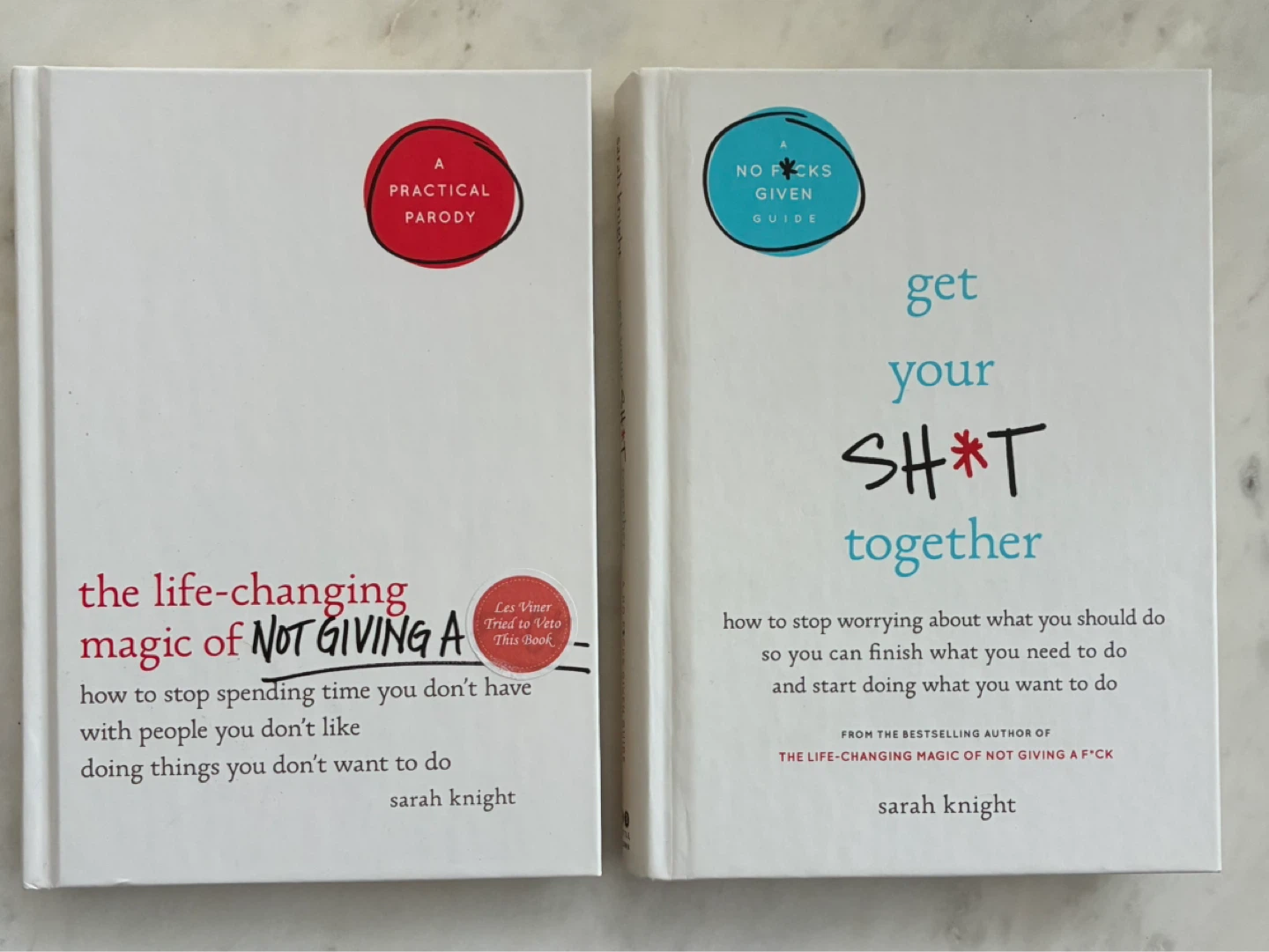 New hardcover Books by Sarah Knight