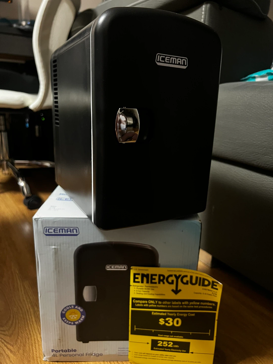 ICEMAN 4L Portable Personal Fridge