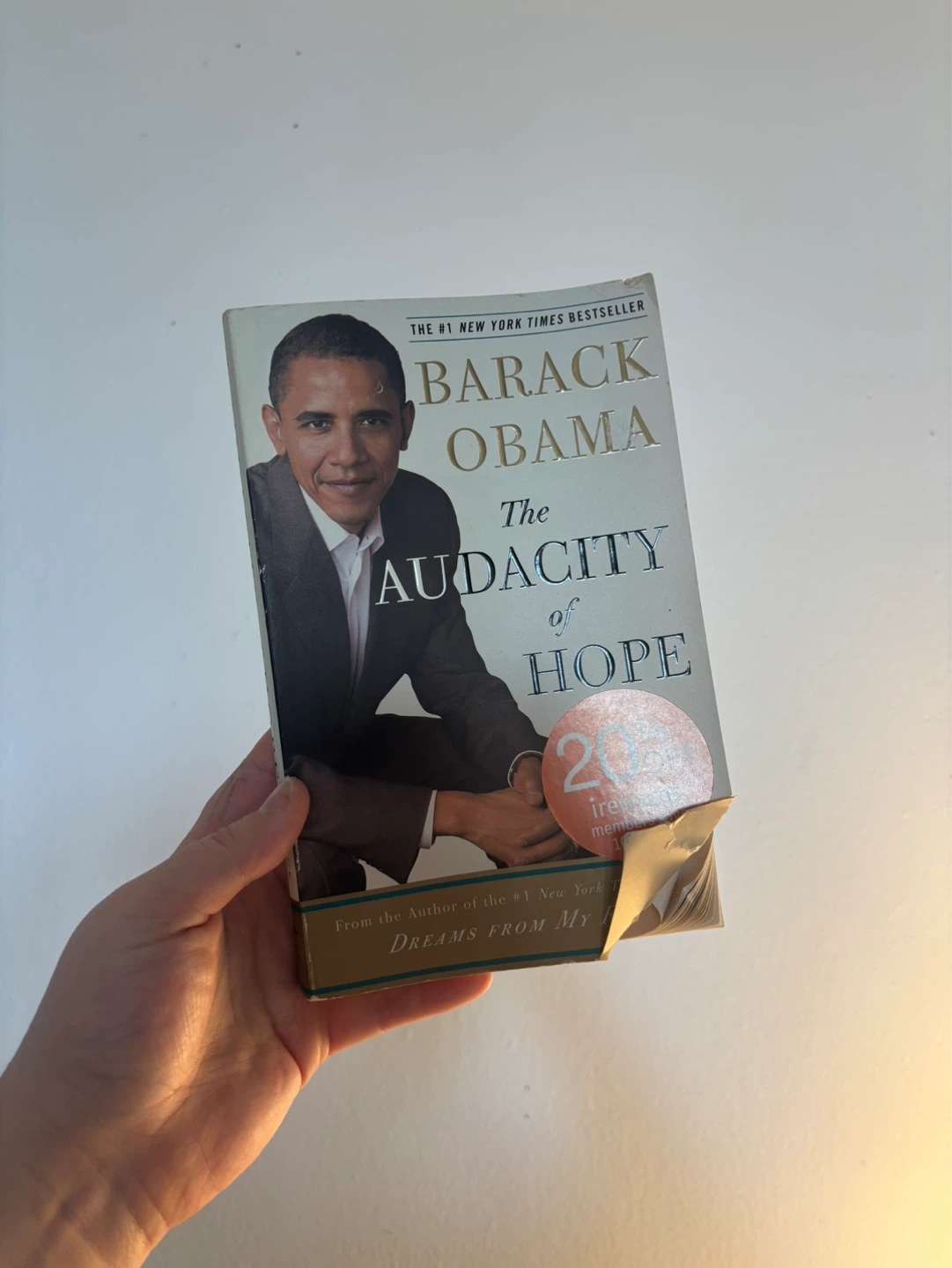 The Audacity of Hope by Barack Obama