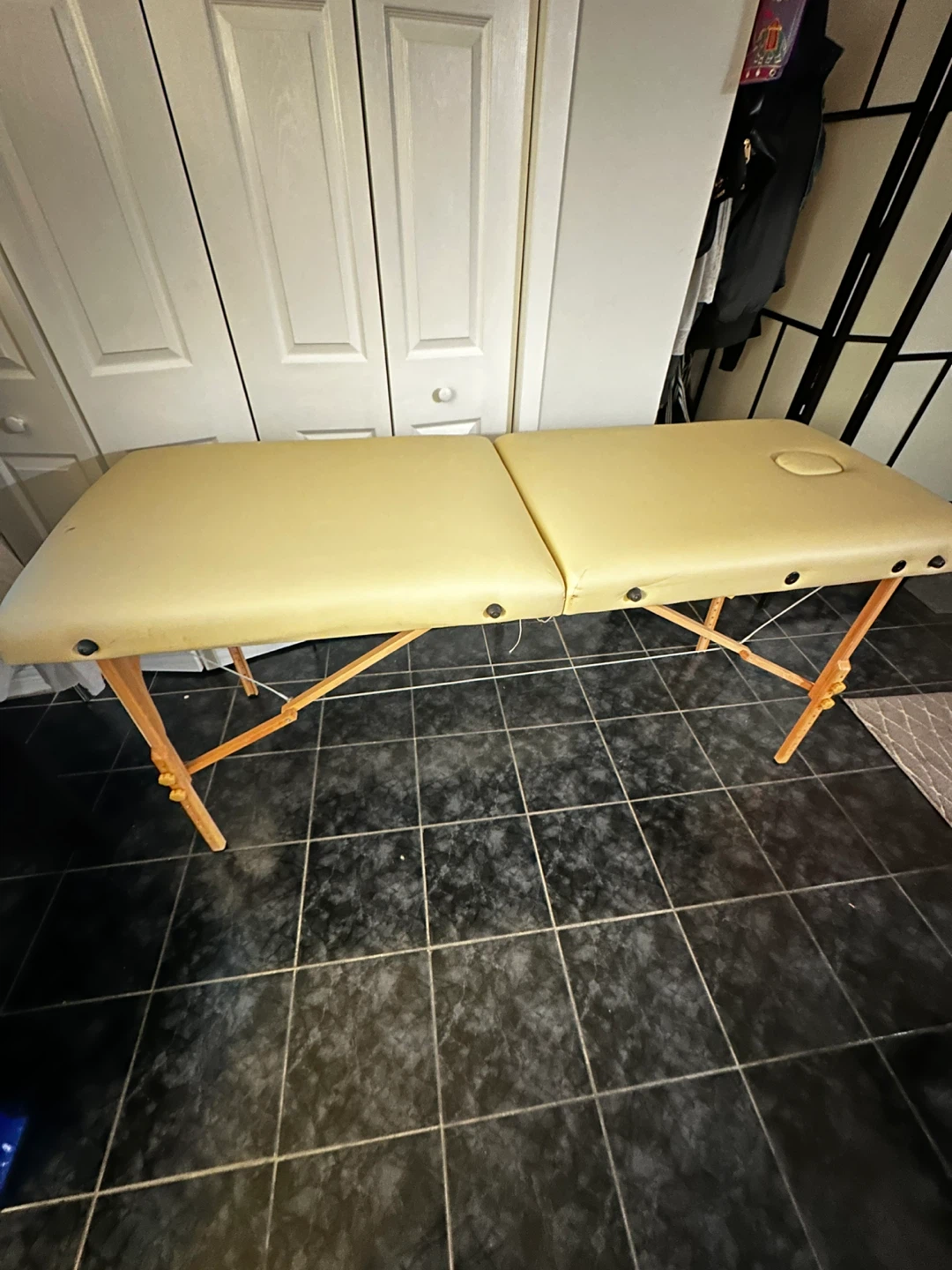 Massage Table with Face Cradle
