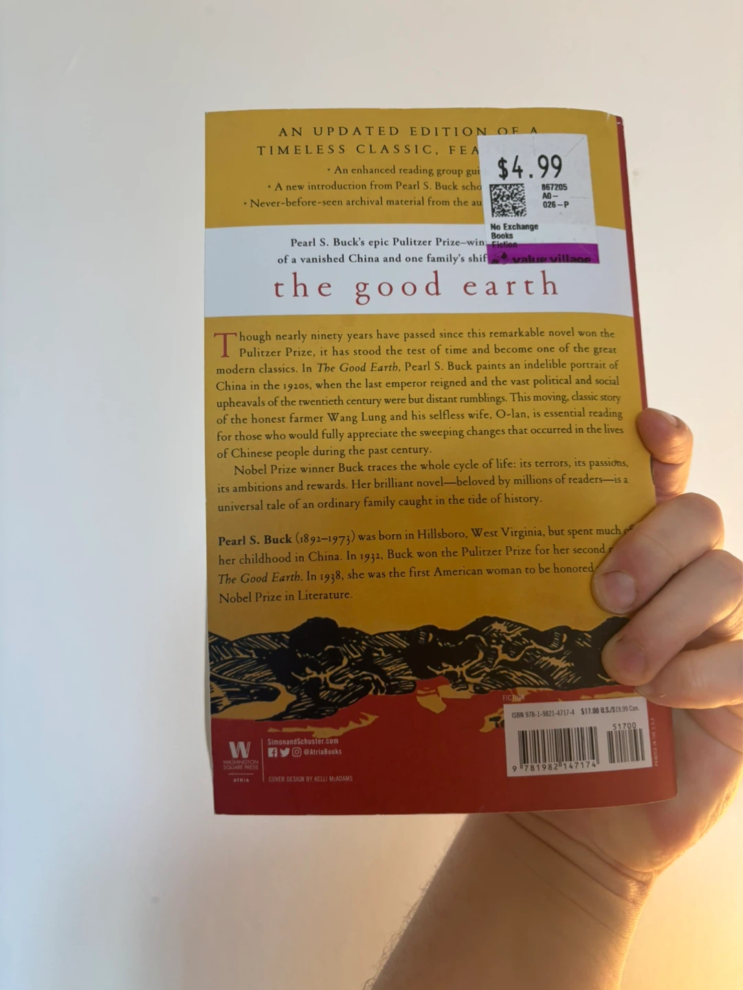 The Good Earth by Pearl S. Buck - photo 2