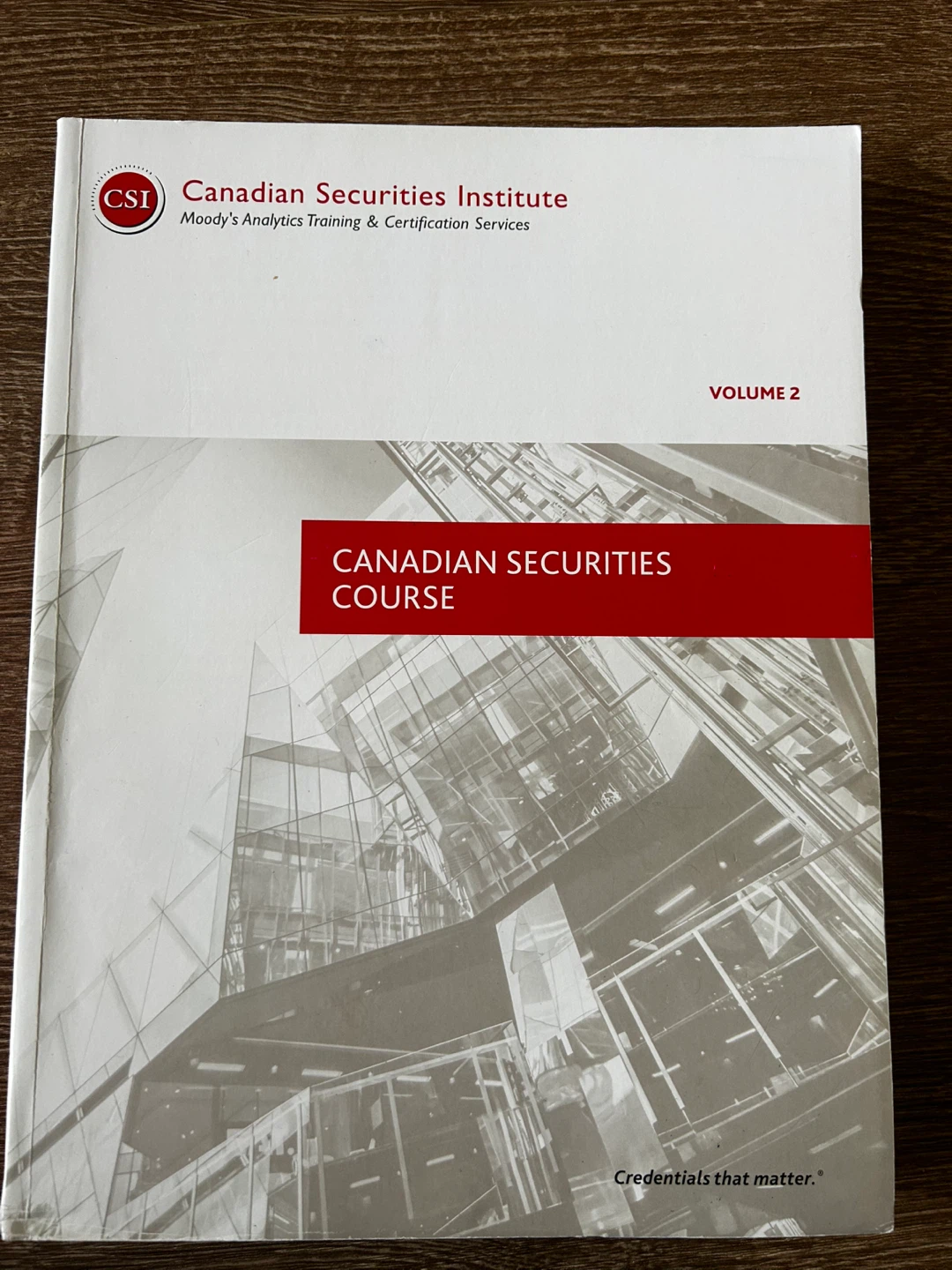 Canadian Securities Course Textbook