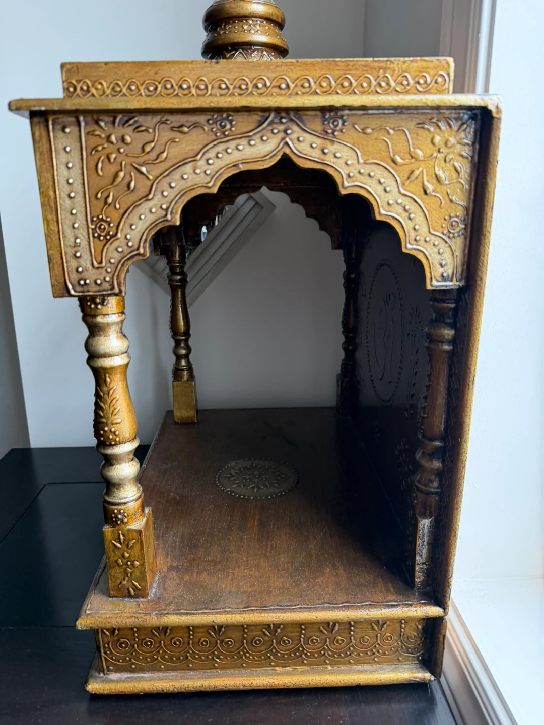 Wooden Decorative Hindu Mandir - photo 2