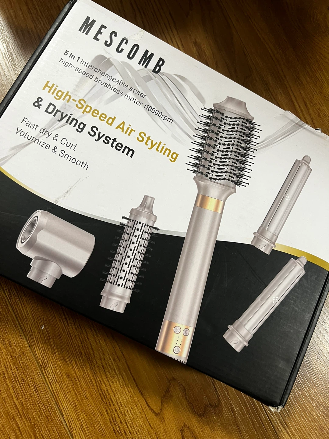 MESCOMB 5-in-1 High-Speed Air Styling & Drying System