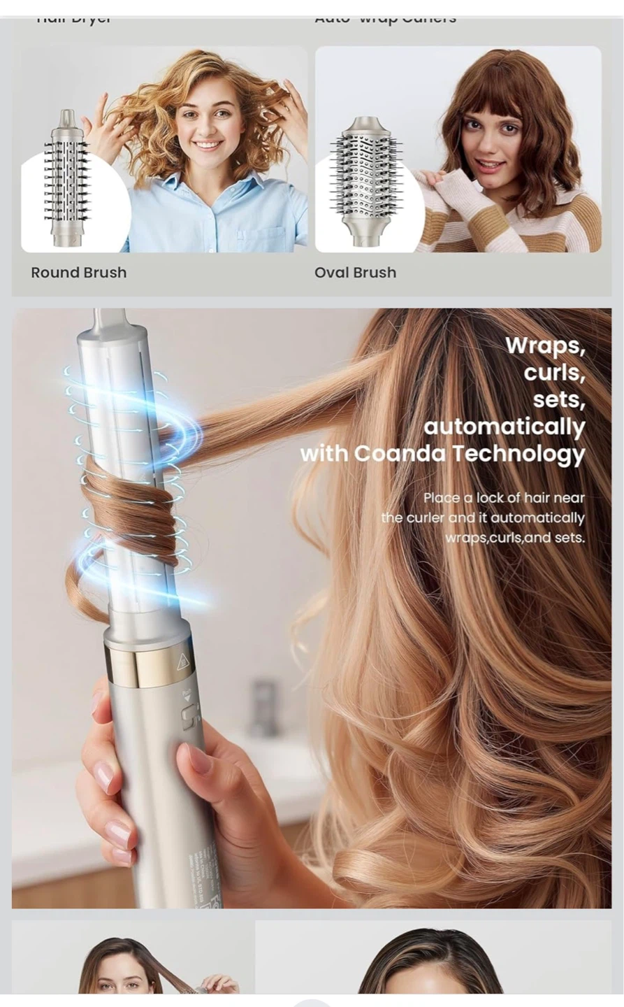 MESCOMB 5-in-1 High-Speed Air Styling & Drying System - photo 5