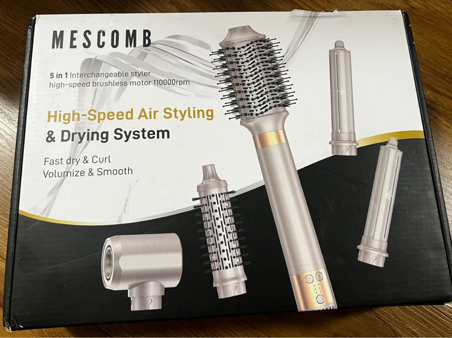 MESCOMB 5-in-1 High-Speed Air Styling & Drying System - photo 4