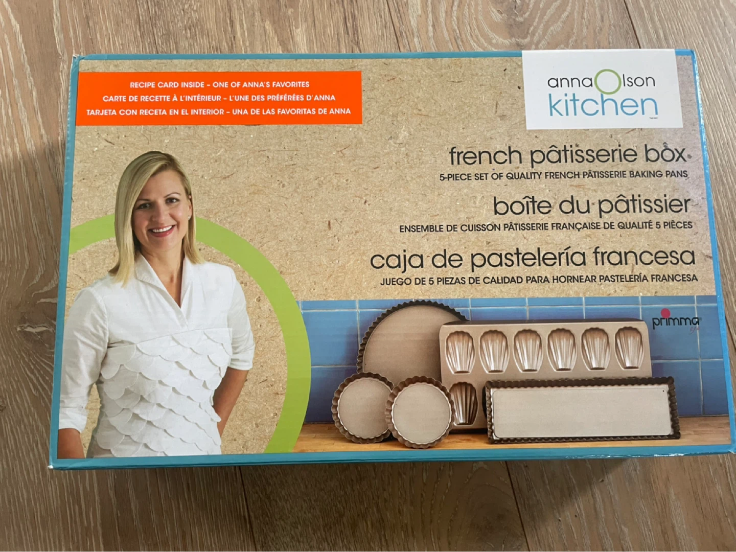 Anna Olson Kitchen French Pâtisserie Box 5-Piece Baking Pan Set
