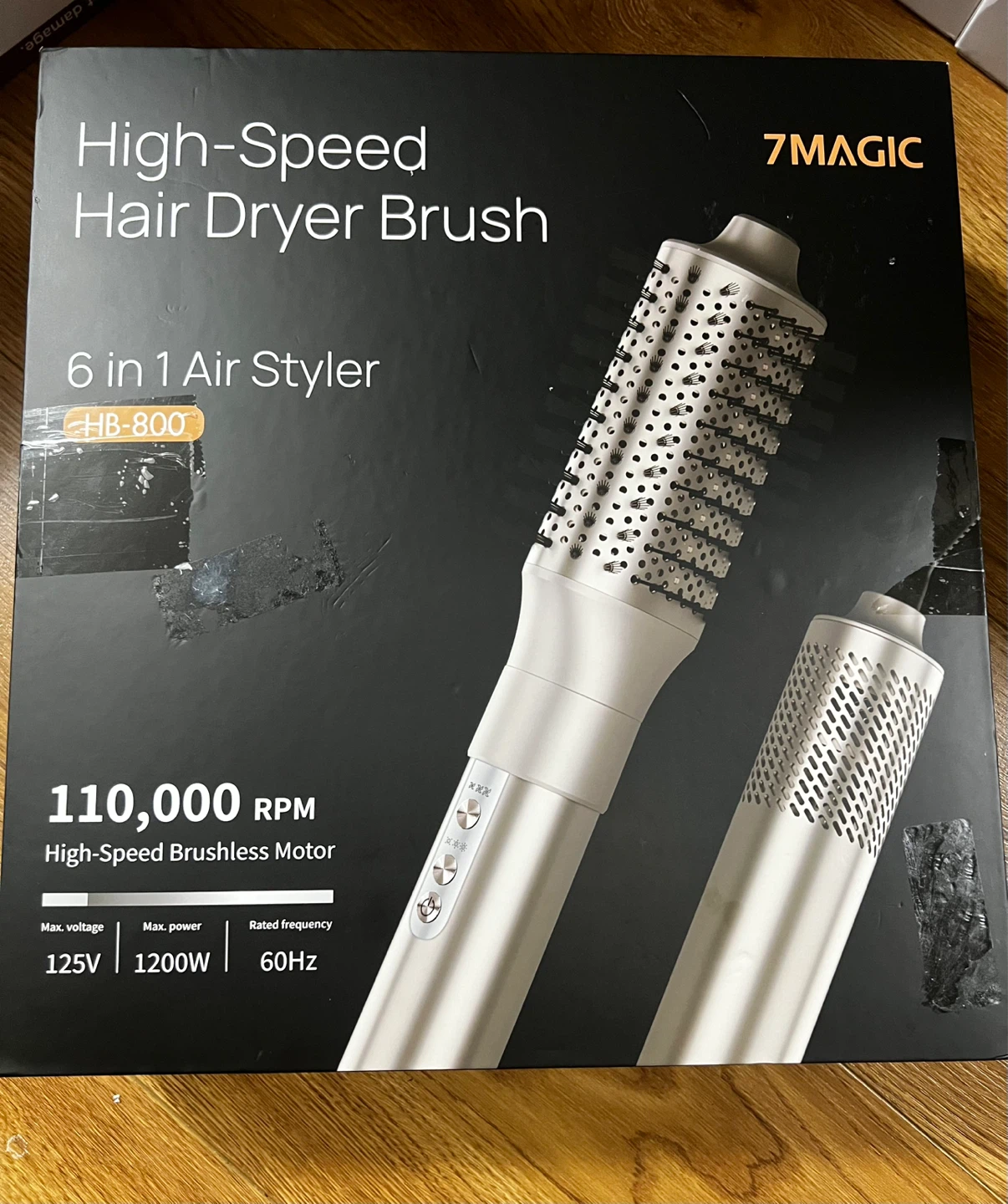 7MAGIC High-Speed Hair Dryer Brush 6 in 1 Air Styler